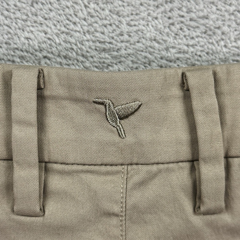 Birddogs Chino Pants Mens 32x32 (Fits 32x31) Beige Stretch Performance Casual - Picture 7 of 13